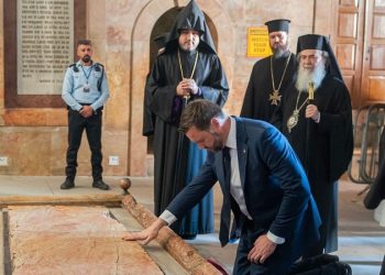 Vance visits church where Christians believe Jesus was crucified, resurrected amid Israel-Hamas ceasefire
