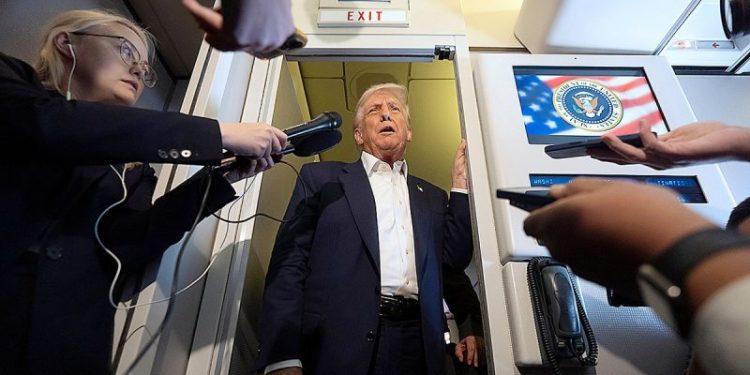 Raspy-voiced Trump reveals reason he ‘blew my stack’ in heated discussion