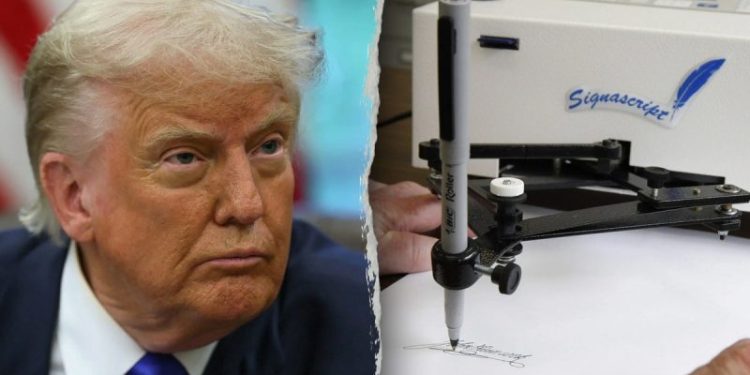 Trump to void all documents allegedly signed by Biden via autopen, threatens perjury charge