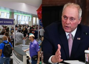 171 million travelers face airport delays as Democrats’ DHS shutdown hits TSA staffing, Scalise warns