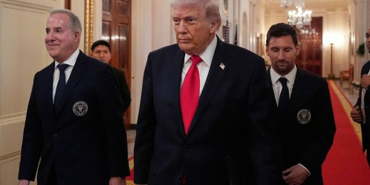 Trump says defense giants will quadruple production of ‘exquisite class’ weapons after White House meeting