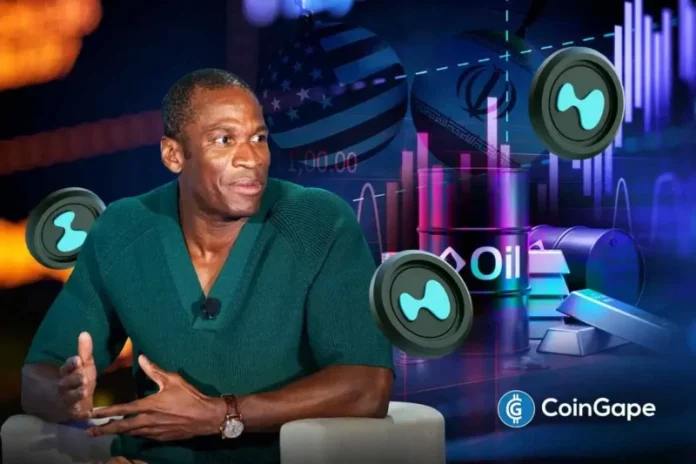 BitMEX co-founder Arthur Hayes doubled down on his conviction in Hyperliquid’s HYPE token, saying it is the only token his team is actively buying right now. Meanwhile, he is selling these two crypto assets. Ad Ad Arthur Hayes Maintains Bullish Outlook on Hyperliquid (HYPE) Token Arthur Hayes, CIO of family office Maelstrom, has recommended investors
The post <a href="https://coingape.com/arthur-hayes-recommends-buying-hyperliquid-hype-as-he-sells-these-2-crypto/">Arthur Hayes Recommends Buying Hyperliquid (HYPE) as He Sells These 2 Crypto</a> appeared first on <a href="https://coingape.com/">CoinGape</a>.