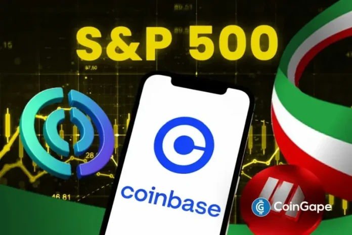 Crypto stocks, including Coinbase (COIN), Strategy (MSTR), and Circle (CRCL), have posted massive gains this week amid a rally across US stock prices that has pushed the S&P 500 to a new all-time high above $7,000. This rally comes amid a push for the US and Iran to have a second round of talks after
The post <a href="https://coingape.com/markets/coin-mstr-crcl-stock-prices-as-sp-500-hits-record-high-amid-push-for-fresh-iran-peace-talks/">COIN, MSTR, CRCL Stock Prices As S&P 500 Hits Record High Amid Push For Fresh Iran Peace Talks</a> appeared first on <a href="https://coingape.com/">CoinGape</a>.