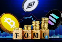 Crypto Market Today: $200M Derisk Ahead of FOMC, What’s Next for Bitcoin, Ethereum and Solana Price?