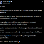 MEXC Appoints Vugar Usi as CEO to Lead Multi-Asset Expansion