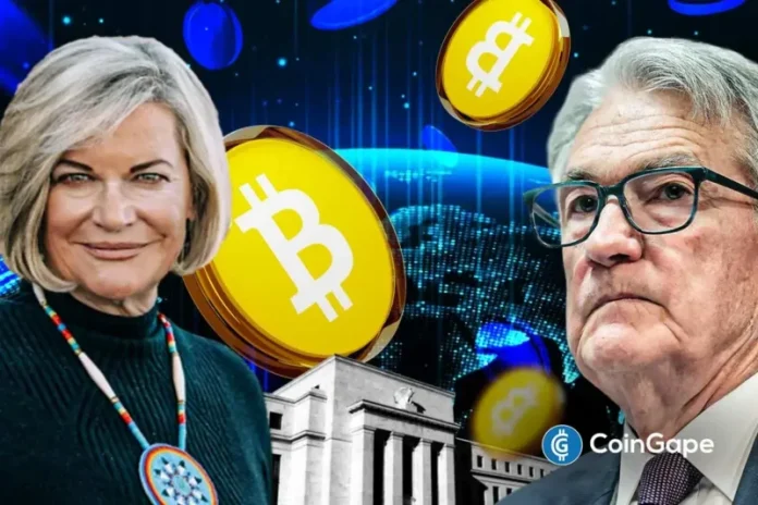 Senator Cynthia Lummis calls out Fed Chair Jerome Powell for sidelining Bitcoin-friendly Governor Stephen Miran. President Donald Trump appointed Miran as Fed Governor after the Powell-led Federal Reserve did not act on his requests to lower interest rates. Since his appointment in September, Governor Miran has repeatedly pushed for aggressive rate cuts. The Fed lowered
The post <a href="https://coingape.com/sen-cynthia-lummis-slams-powell-for-keeping-bitcoin-friendly-gov-miran-off-fed-board-committees/">Sen Cynthia Lummis Slams Powell for Keeping Bitcoin-Friendly Gov Miran Off Fed Board Committees</a> appeared first on <a href="https://coingape.com/">CoinGape</a>.