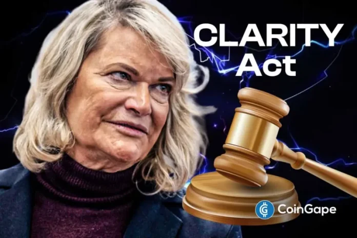 Senator Cynthia Lummis is also putting pressure on legislators to advance the CLARITY Act. Her statement comes as the bill awaits a major deadline during April 13-20 the future of U.S. crypto regulation. Ad Ad Senator Cynthia Lummis Strongly Advocates For CLARITY Act Approval “It’s time Congress passes the Clarity Act. It’s now or never,”
The post <a href="https://coingape.com/sen-lummis-pushes-for-clarity-act-approval-ahead-april-13-20-deadline/">Sen. Lummis Pushes for CLARITY Act Approval Ahead April 13-20 Deadline</a> appeared first on <a href="https://coingape.com/">CoinGape</a>.