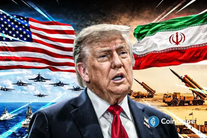 U.S. president Donald Trump said the United States could “take out” Iran in one night amid the ongoing U.S.-Iran war. Trump made these comments in a press briefing, hours before a Tuesday 8 p.m. ET deadline tied to the Strait of Hormuz. The warning follows stalled negotiations, rising strikes, and a direct ultimatum to reopen
The post <a href="https://coingape.com/breaking-trump-says-iran-can-be-taken-out-tuesday-night/">Breaking: Trump Says Iran Can be Taken Out Tuesday Night</a> appeared first on <a href="https://coingape.com/">CoinGape</a>.
