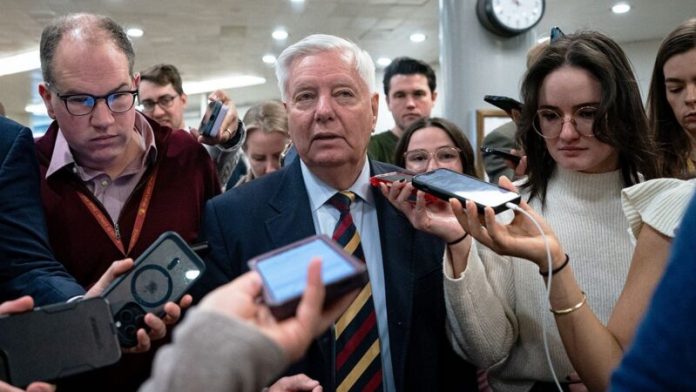 A top Senate Republican is eyeing a way to put a “down payment” on Trump-backed voter ID legislation through a party-line bill later in the year.
The Senate has been debating the Safeguarding American Voter Eligibility (SAVE) America Act for almost a month. But without Democratic votes to break the filibuster, the legislation has no chance of passing.
Sen. Lindsey Graham, R-S.C., wants to put portions of the voter ID and citizenship verification legislation into a budget reconciliation package, which requires only Republican votes to pass.
<strong>GOP SENATOR’S GAMBIT EXPOSES FALSE DEM CLAIMS ABOUT SUPPORTING VOTER ID</strong>
“Reconciliation has limits, but we’re going to make a down payment on the SAVE Act in reconciliation in the fall,” Graham said Monday on a South Carolina radio show, “Straight Talk with Bill Frady.”
Graham, who chairs the Senate Budget Committee, is in charge of designing the framework for the reconciliation process in the upper chamber. He plans to meet with the White House Friday to “get this thing moving.”
Reconciliation does not allow for straight policy, meaning any provisions included in the package must have a budgetary or spending impact to survive Senate rules. If they don’t, they are stripped out.
Graham says he has a solution.
<strong>THUNE ACCUSES CRITICS OF ‘CREATING FALSE EXPECTATIONS’ AMID BACKLASH OVER STALLED SAVE AMERICA ACT</strong>
“Voter integrity laws — I’m going to create grant programs, but they’ll have conditions on them,” Graham said. “To get a grant, you’ve got to make sure you purge your rolls of illegal immigrants. There are a lot of blue states out there that don’t do that, and we’ll try to get as much of a voter ID system as I can.”
President Donald Trump and conservatives have demanded that the Senate launch a talking filibuster — or eliminate the filibuster entirely — to pass the SAVE America Act. But Senate Majority Leader John Thune, R-S.D., and other Republicans have made clear the option does not have enough support.
The current floor debate, which is paused while lawmakers are away from Washington, D.C., for the Easter break, is designed to force Senate Democrats to argue against voter ID — a policy that polls show is popular with voters across party lines.
<strong>SENATE PASSES BILL TO FUND MOST OF DHS AFTER HOUSE GOP CAVES</strong>
Senate Minority Leader Chuck Schumer, D-N.Y., argued late last month that Democrats’ objection to the SAVE America Act is “not to a photo ID when you show up to vote,” despite blocking a standalone voter ID provision pushed by Sen. Jon Husted, R-Ohio.
<strong>“</strong>Our objection is it’s a voter suppression bill, 20 million, maybe more people, when they show up to vote will be told you’re off the rolls,” Schumer said. “That’s the problem with the bill.<i>“</i>
While Graham’s provision could pass muster under Senate rules, it would likely come in a second reconciliation package in the fall, as midterm elections take center stage. Whether it would take effect by November is unclear. He’s eying provisions that would tackle fraud in the package, too.
Before that, Graham and Republicans are eyeing front-loading funding for Immigration and Customs Enforcement (ICE) and Customs and Border Protection (CBP) in a reconciliation bill that Trump wants on his desk no later than June 1.
Senate Republicans are largely aligned behind the idea, arguing that Democrats have refused to fund immigration enforcement without stringent reforms — reforms Republicans say they have offered and Democrats have rejected.
Still, House Republicans are not entirely on board, and their resistance could further prolong the longest government shutdown in history.
They are frustrated with the current Senate Department of Homeland SecuritySenate Department of Homeland Security (DHS) funding bill, which carves out ICE and portions of CBP funding. They are demanding the upper chamber make real progress on a reconciliation bill before voting for the compromise plan.
“What I’m going to do is draft a reconciliation bill and load up ICE and Border Patrol funding without a single Democratic vote — give them all they need for three to 10 years, whatever I can fit in,” Graham said. “We’re going to fund the Border Patrol, and we’re going to fund ICE with Republican votes only.”
<!-->-->